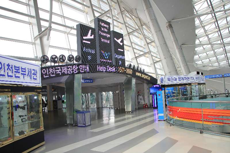 Incheon International Airport (인천국제공항) - I was flying to USA from Seoul.