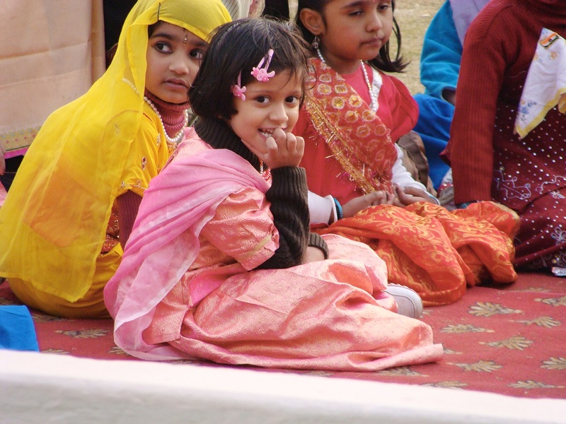 Indian kids, New Delhi, India (2011).