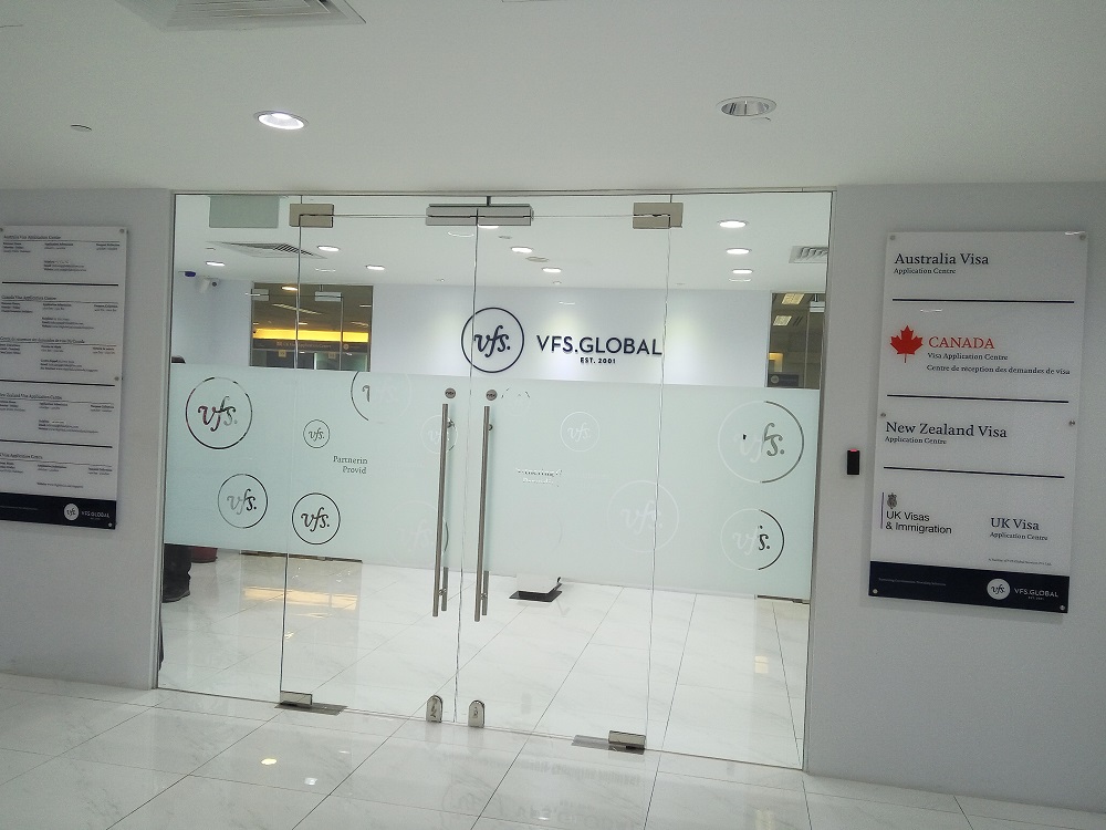 The VFS GLOBAL – the Australian Visa Application Centre, 135 Cecil Street, #08-01 MYP Plaza, Singapore 069536.