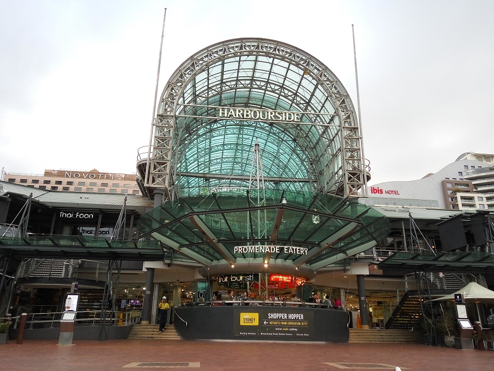 The Darling Harbour - there's a mall, a variety of food and beverage outlets, and the maritime museum. You can easily spend one full day here. Highly recommended. :)