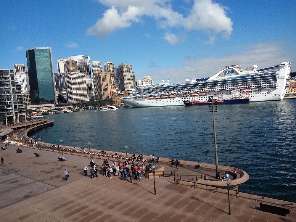 Sydney harbour - view from the Sydney Opera House!