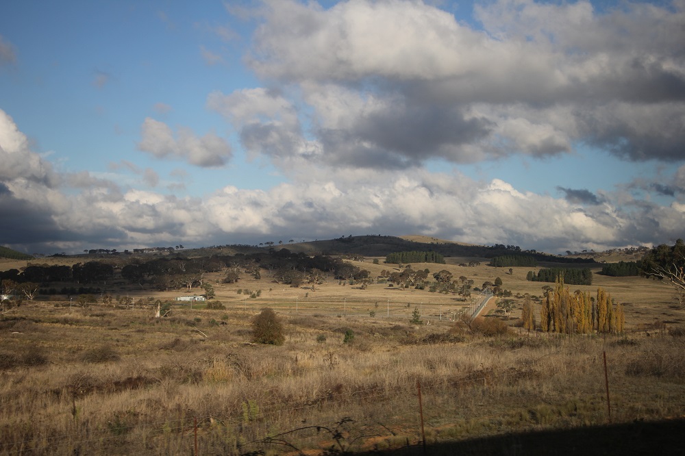 Australian scenery as seen from the train :) 