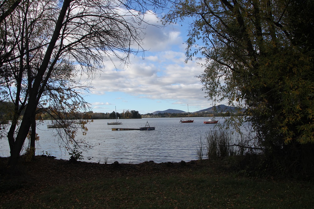 The Molonglo River – Canberra’s scenery is so impressive.