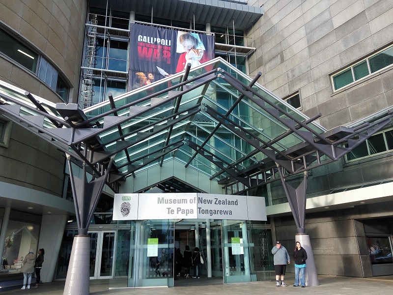 Museum of New Zealand Te Papa Tongarewa, Wellington.