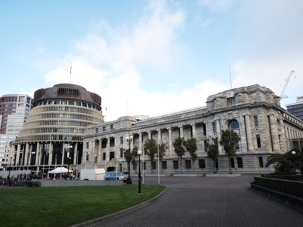 New Zealand Parliament Buildings – attending a guided parliamentary tour is one of the top things to do in the Wellington city.