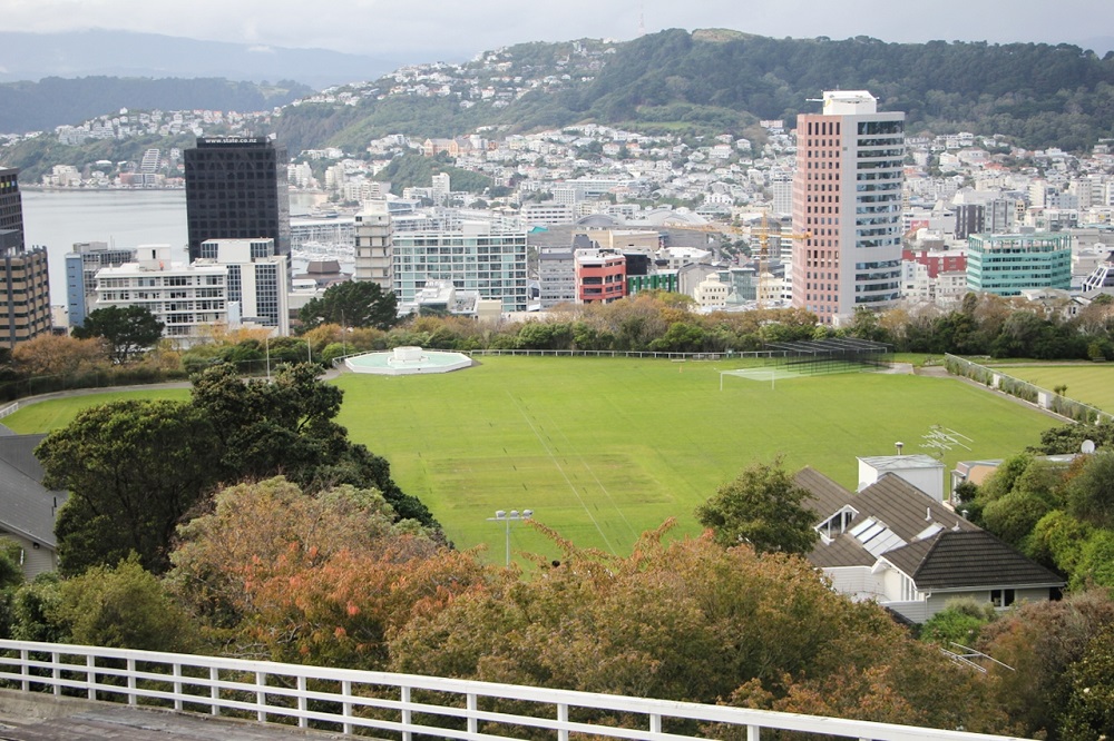 View from the Kelburn terminal station.