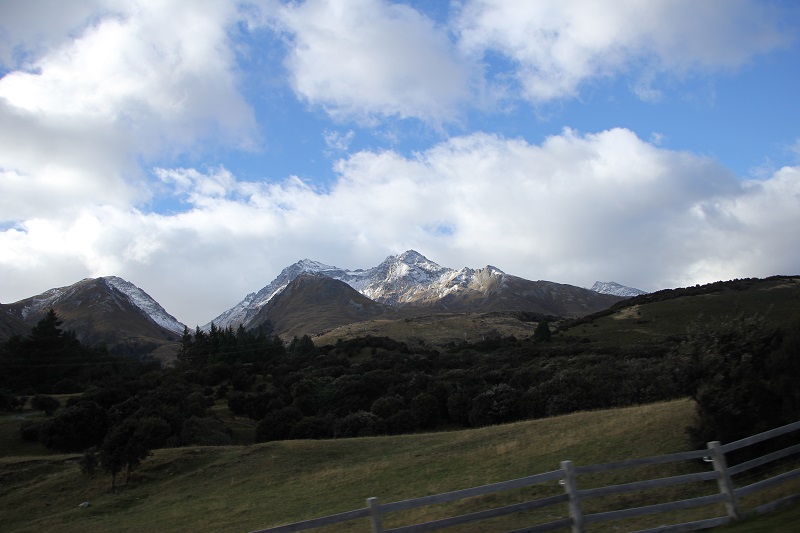 Glenorchy drive, New Zealand.