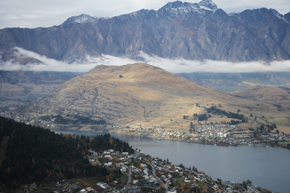 View from the Skyline Gondola Queenstown.