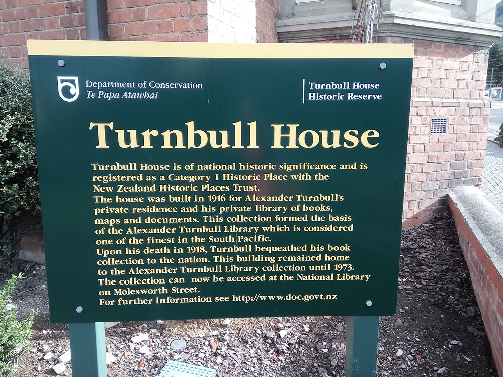 Turnbull House, Wellington. 