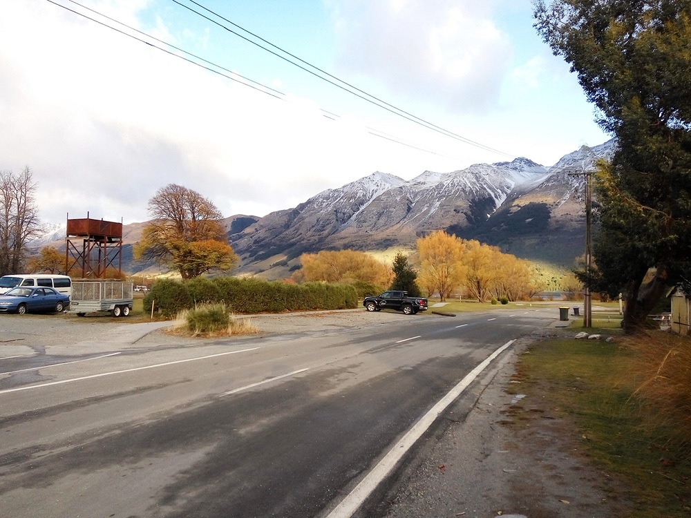 The Glenorchy village area.