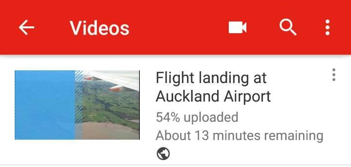 A YouTube video that I couldn’t fully upload at the Auckland Airport!