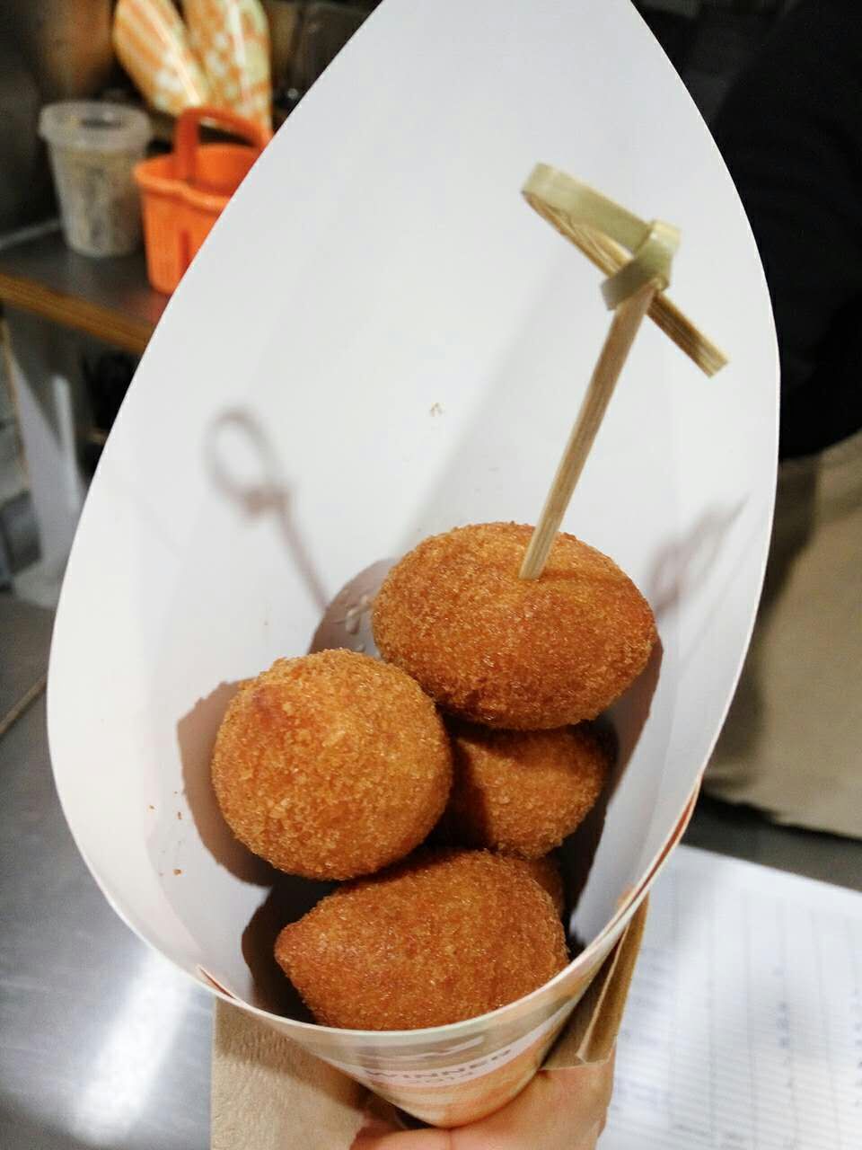 My Brazilian snack food - Coxinha (Brazilian Chicken Croquettes) for NZ $5, Auckland CBD.