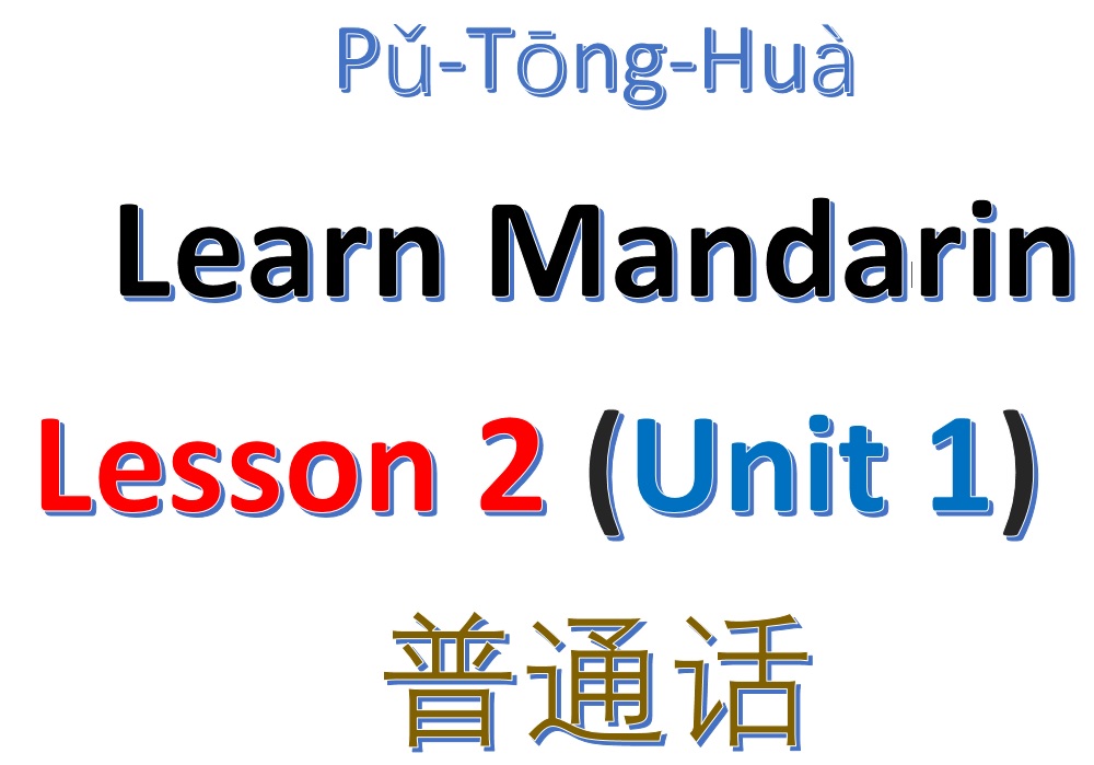 Lesson 2 (Unit 1) of Mandarin Chinese language course – Let’s learn Chinese language with Chinese geography. 