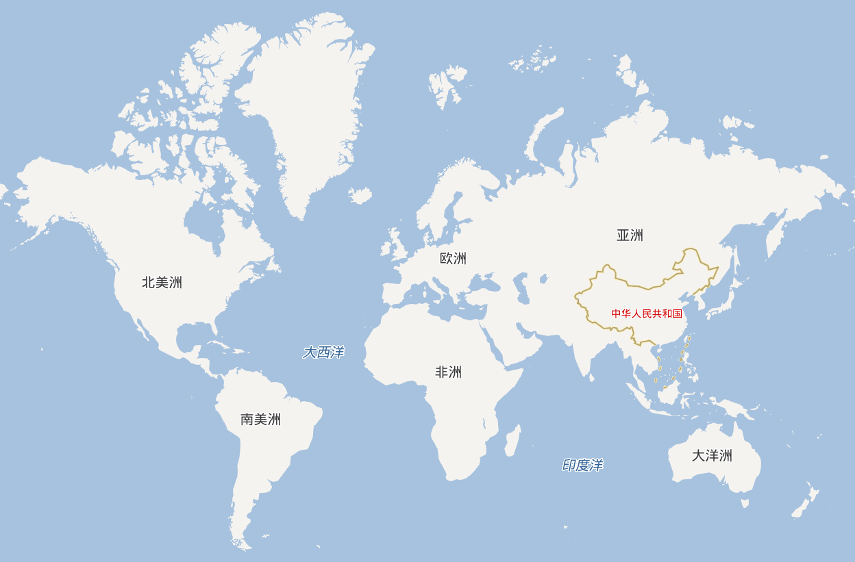 Mandarin language basics about the name of seven Continents. 