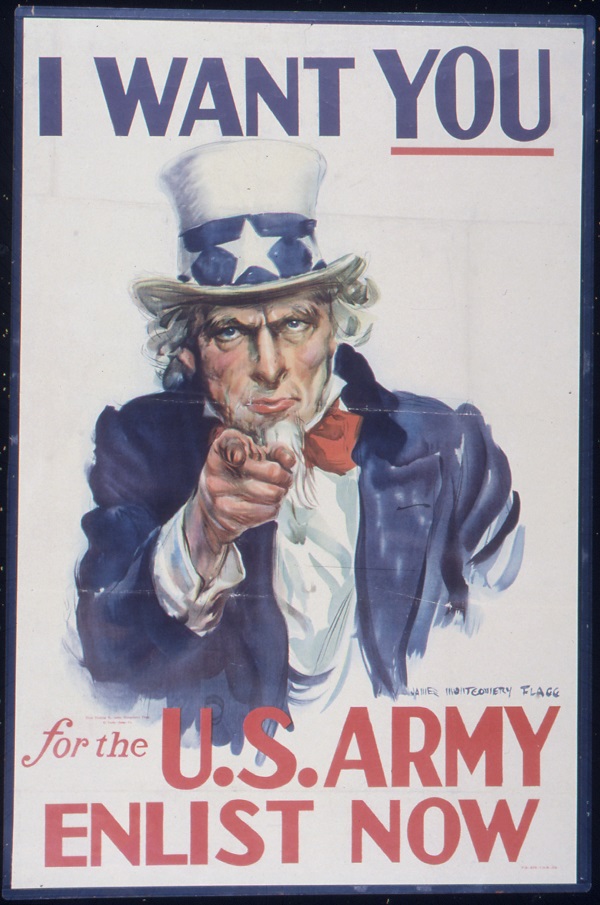 I Want You For The U.S. Army Enlist Now.