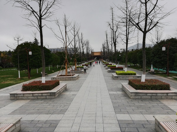 Ruins of the Ming Dynasty Imperial Palace – a beautiful Nanjing tourist attraction. 