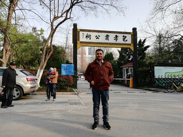 My visit to the Lord Bao Park in Hefei, China - Here you can visit the memorial temple of Lord Bao. 