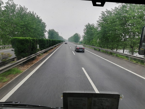 Scenery captured from Nantong to Taizhou bus.