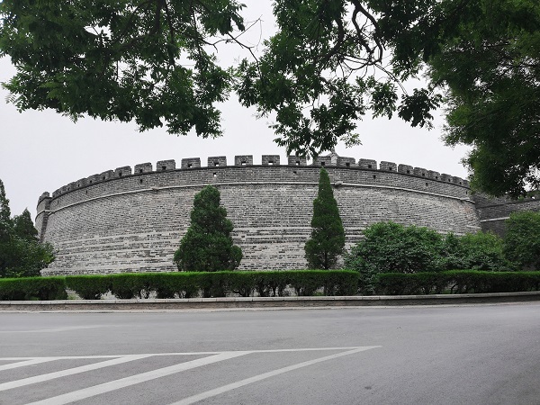 Qufu city wall. 