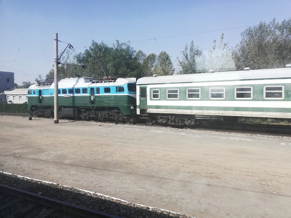 Pyongyang to Dandong train. 