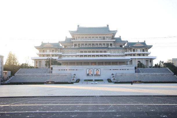 Grand People's Study House, Kim Il-sung Square. 
