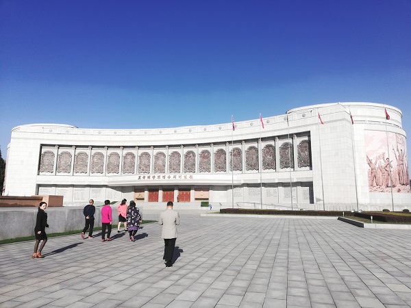 The Victorious War Museum, Pyongyang. 
