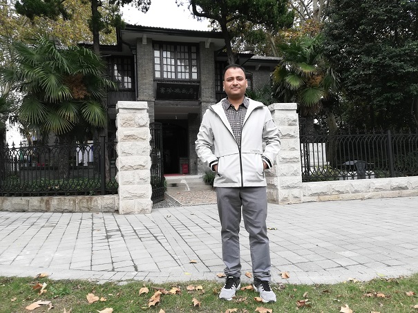 I visited the Former Residence of Pearl S. Buck in Zhenjiang. 