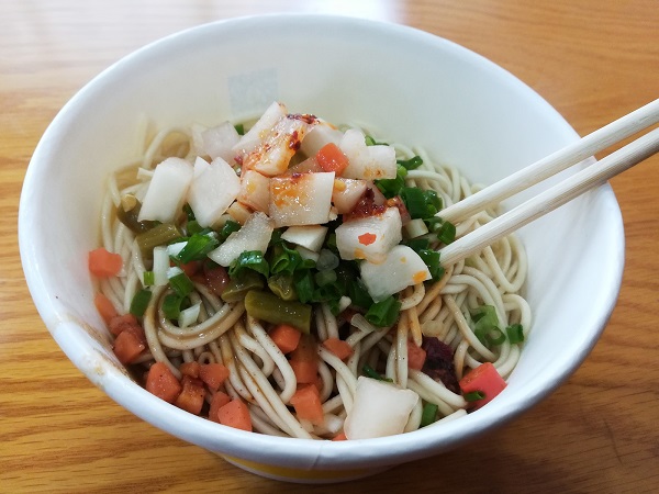 Hubei Hot Dry Noodles, Wuhan city.