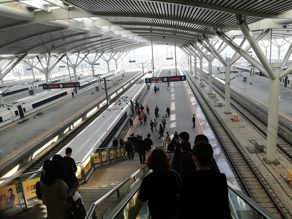 Dalian Railway Station – Good Bye Dalian! 