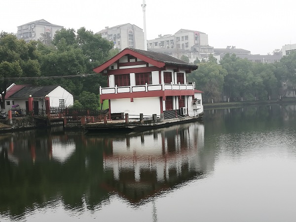 Sangu Park – one of the popular Jingzhou travel attractions. 