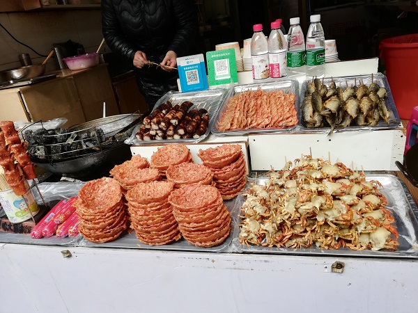 Fenghuang local snacks. 